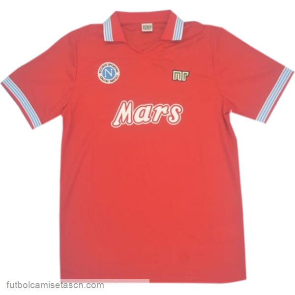 Tailandia Camiseta Napoli 3ª Retro 1988 1989 Rojo